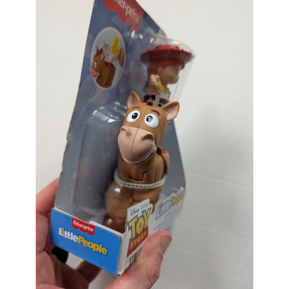 Little People Toy Story Bobbin Bullseye & Jessie NIB‎ Pixar Fisher Price - Picture 3 of 6